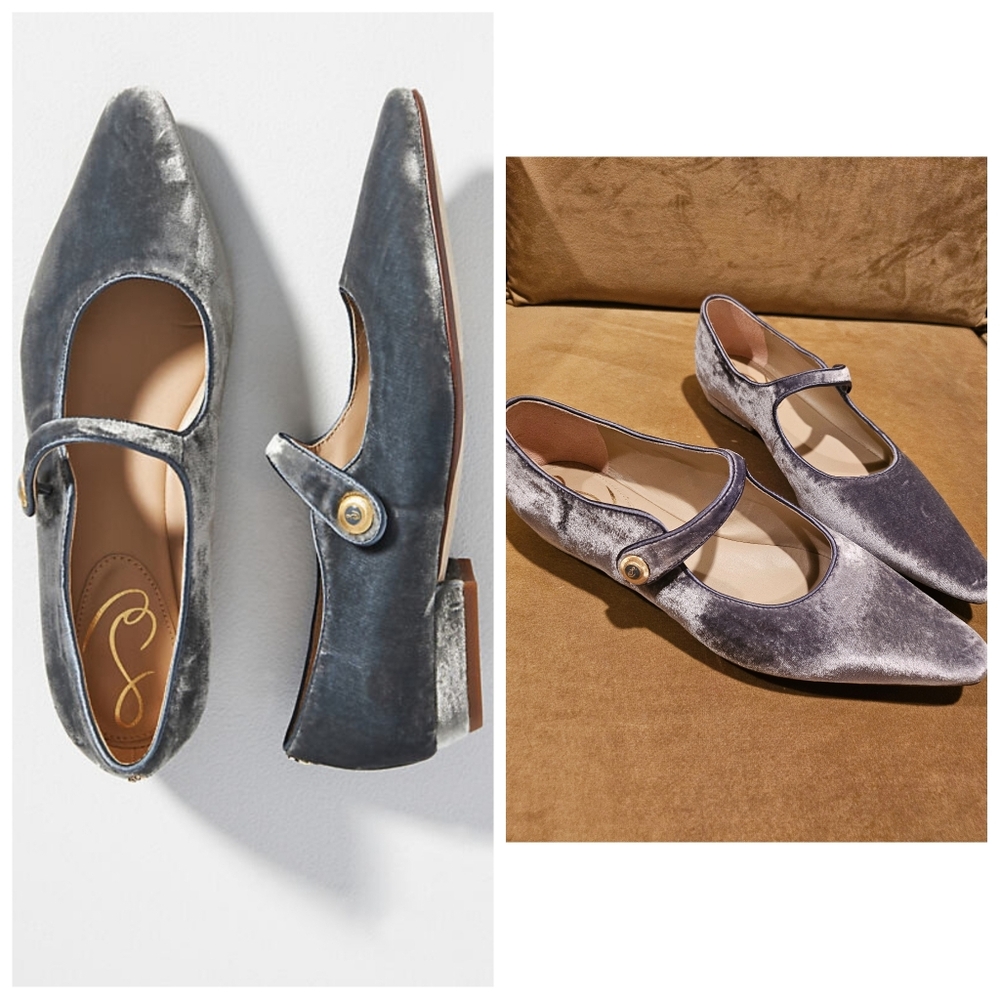 Sam Edelman velvet flats